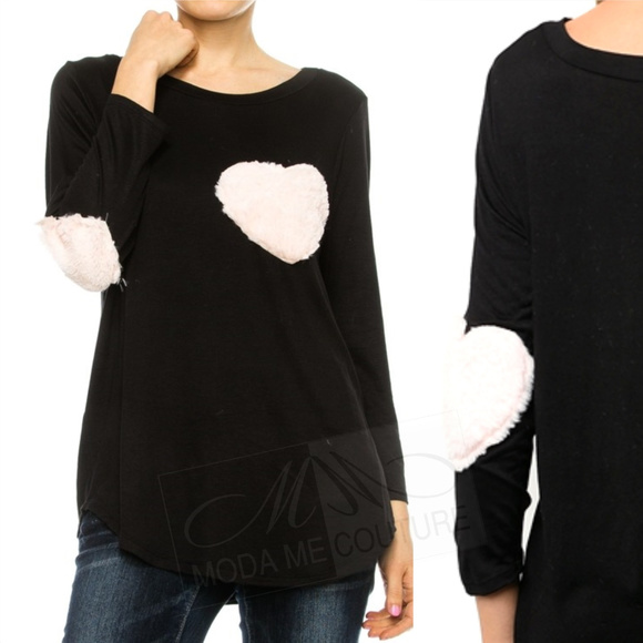 MODA ME COUTURE Tops - "AMORETTE" All You Need Is Love Top